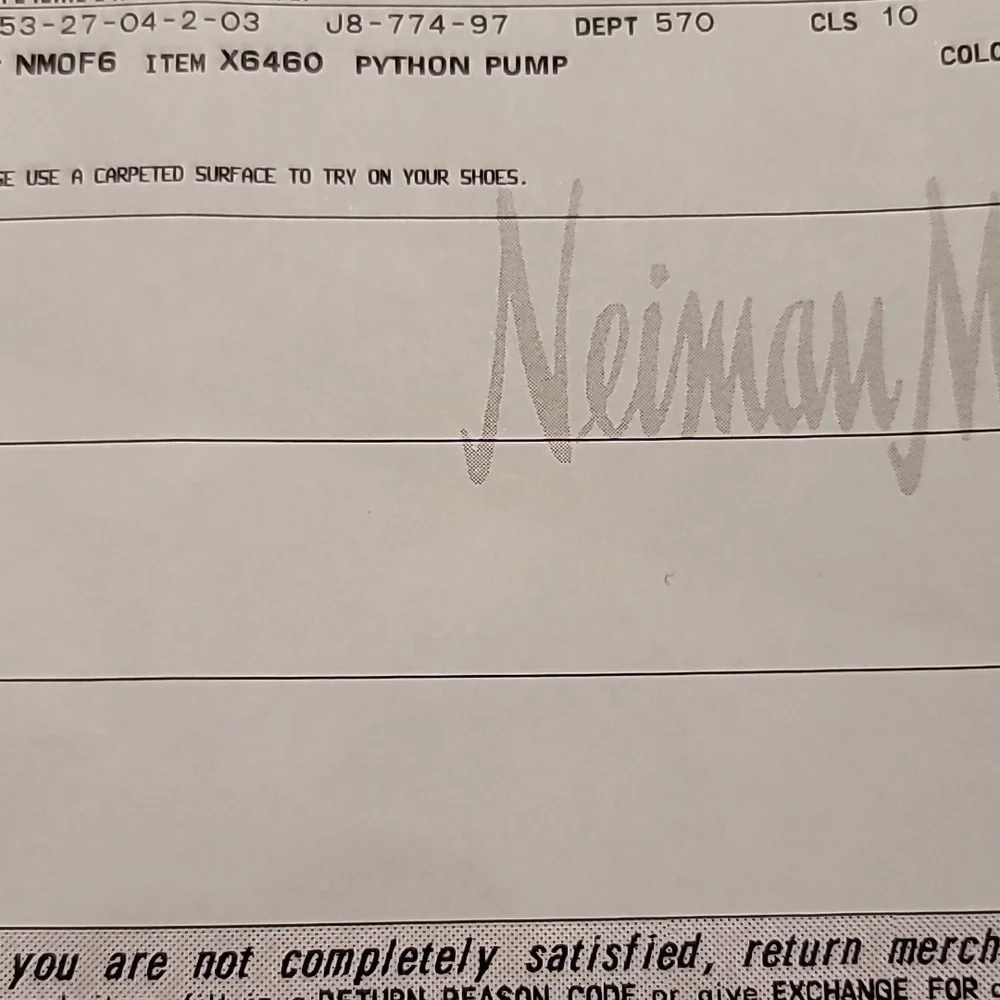 Chloe Silverado Python Pumps - Picture 7 of 8